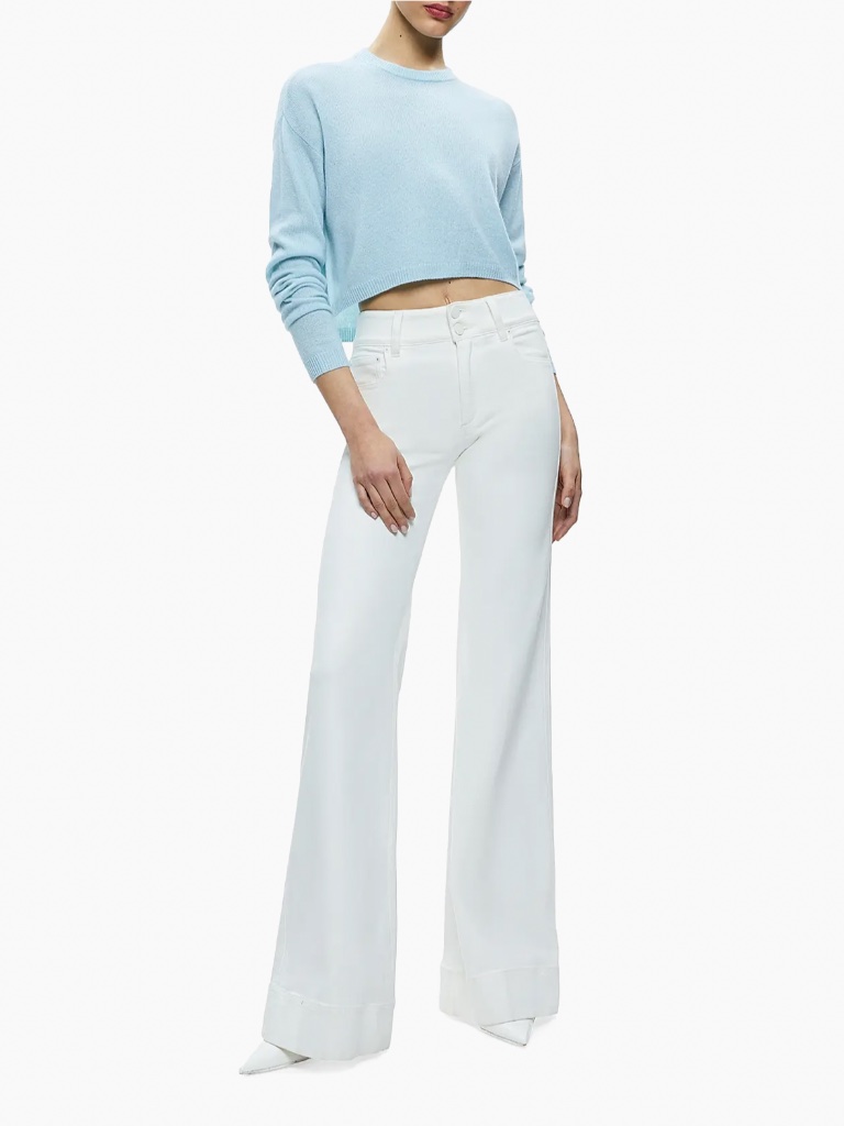 Alice + Olivia Missa Wide Leg Jean 32